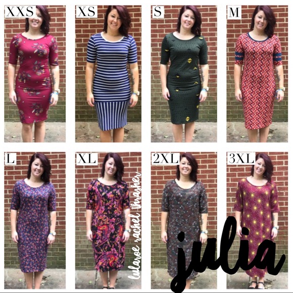 LulaRoe Julia Dress Small (S) NWT Southwestern Aztec Pattern 1/2 sleeve - Picture 11 of 11